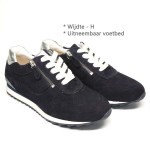 Runner Blauw nubuck 1919 Hassia